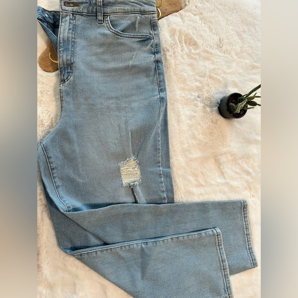 INC denim pants size 12/31 in new blue - Picture 16 of 16